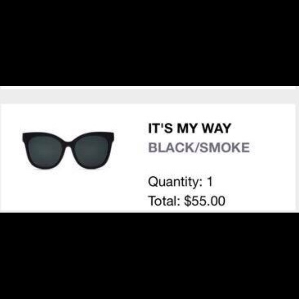Quay Sunglasses.